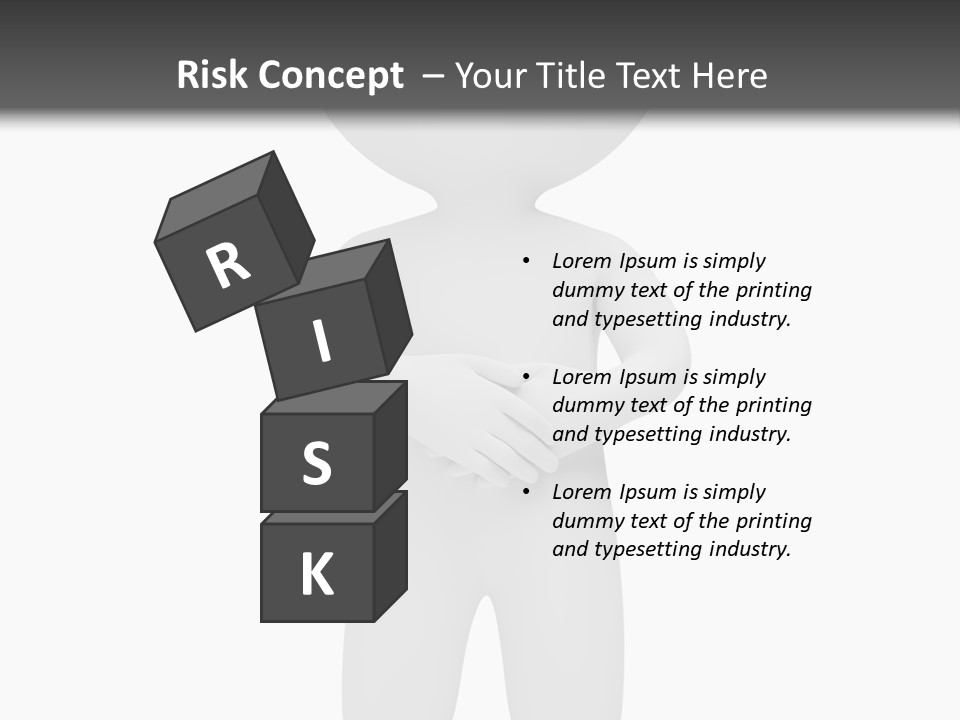Patrolman Symbol Protect PowerPoint Template