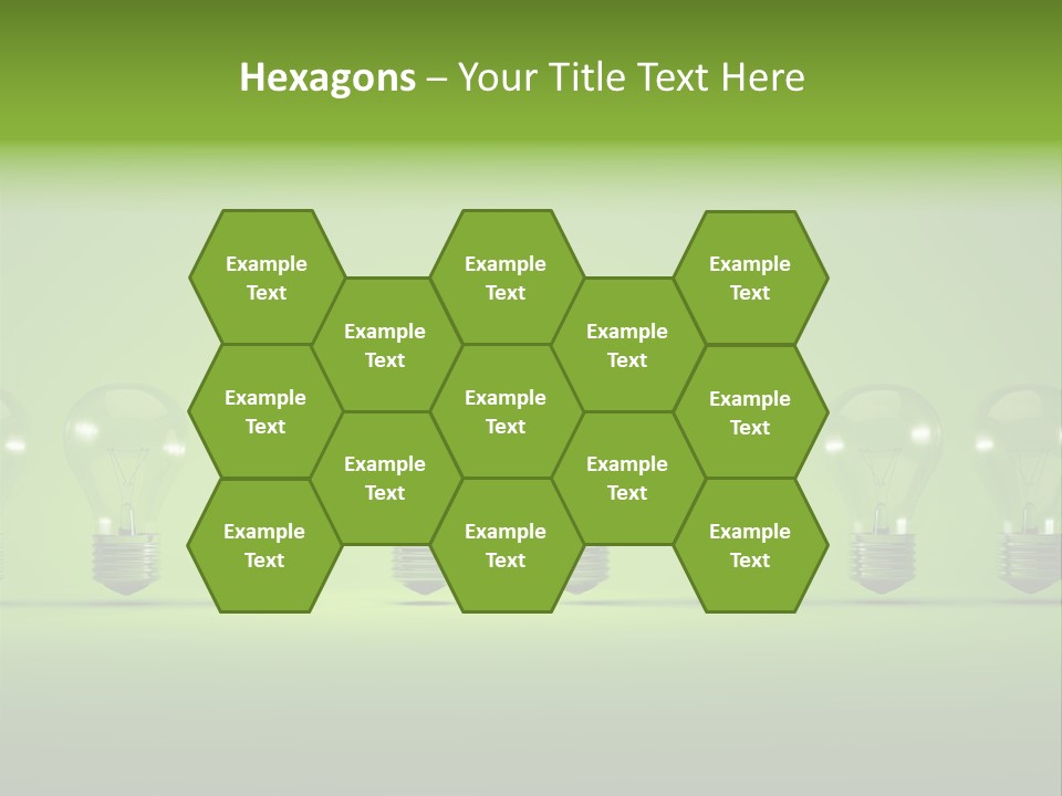 Imagination Illumination Green PowerPoint Template