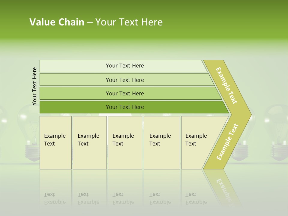 Imagination Illumination Green PowerPoint Template