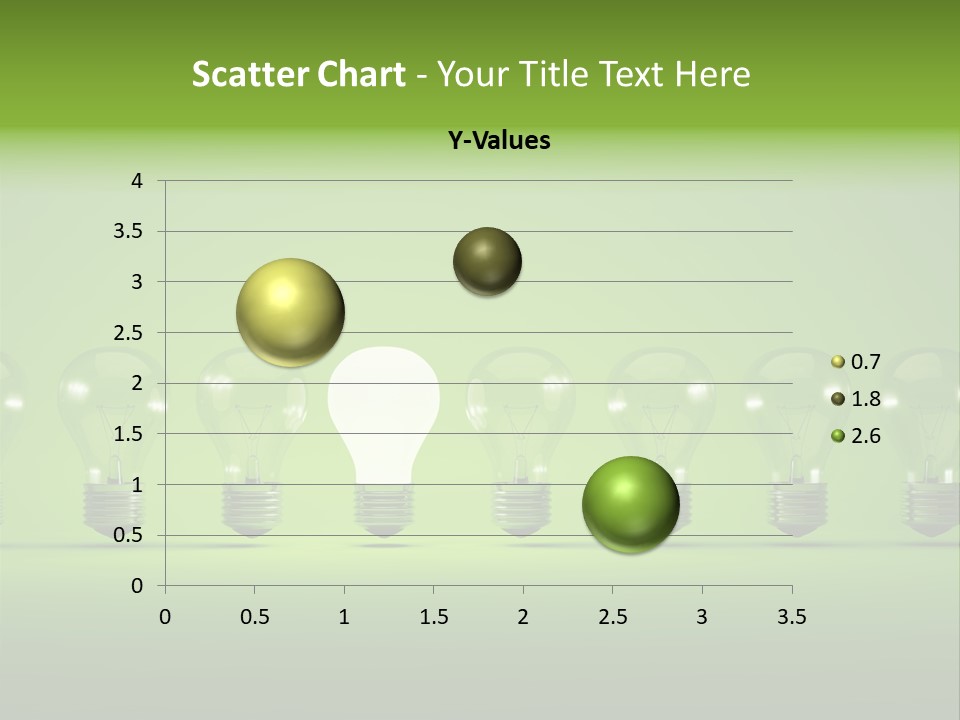 Imagination Illumination Green PowerPoint Template
