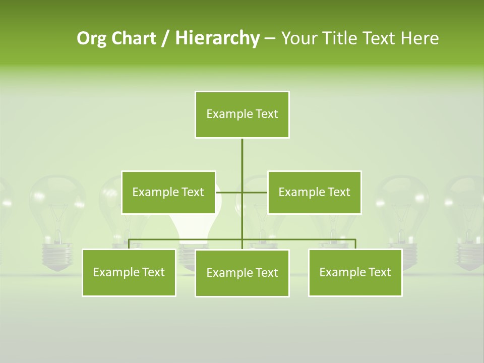Imagination Illumination Green PowerPoint Template