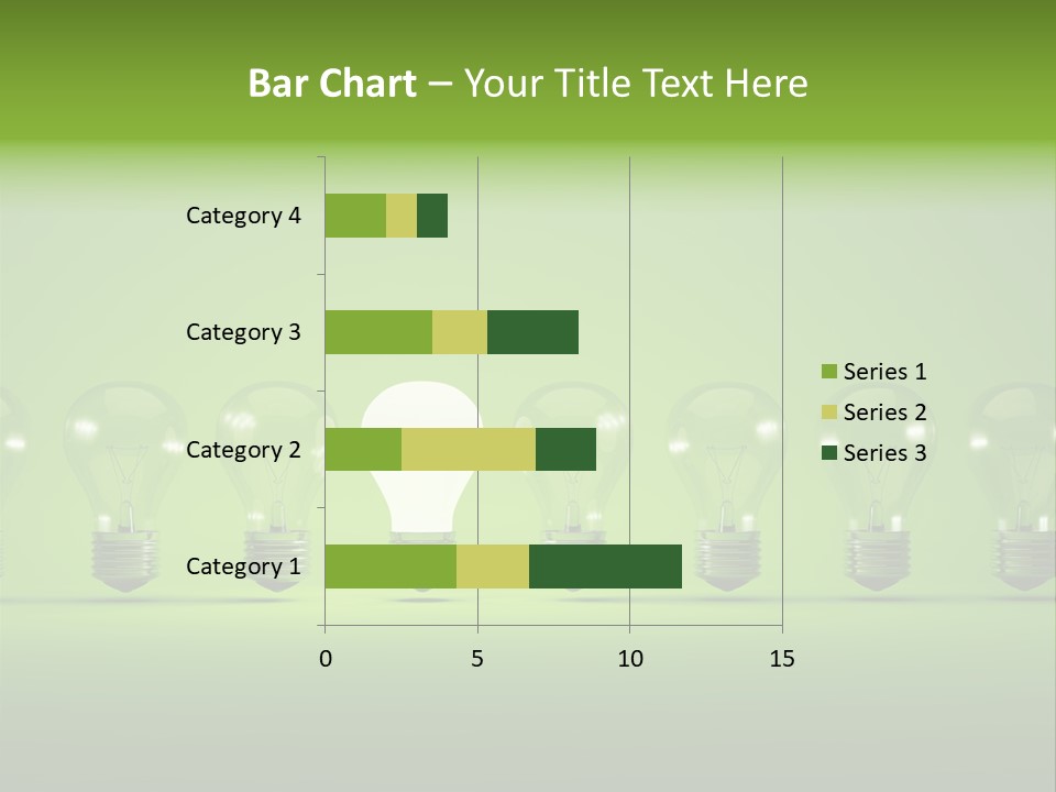 Imagination Illumination Green PowerPoint Template