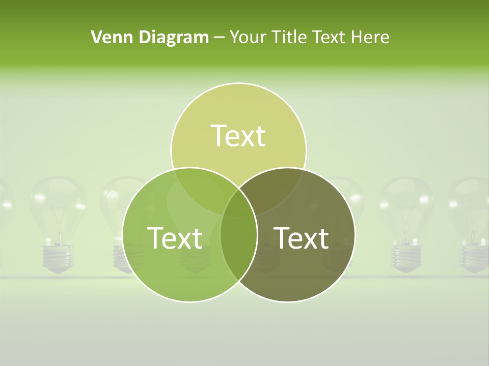 Imagination Illumination Green PowerPoint Template