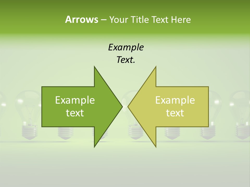 Imagination Illumination Green PowerPoint Template