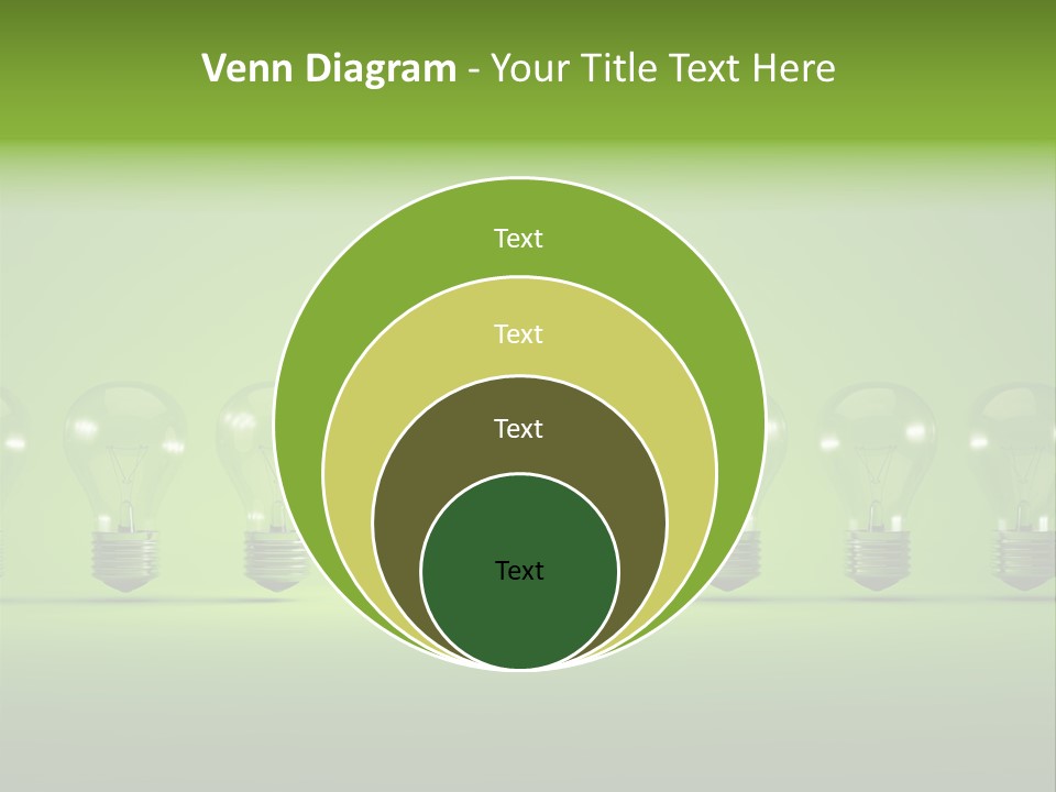 Imagination Illumination Green PowerPoint Template