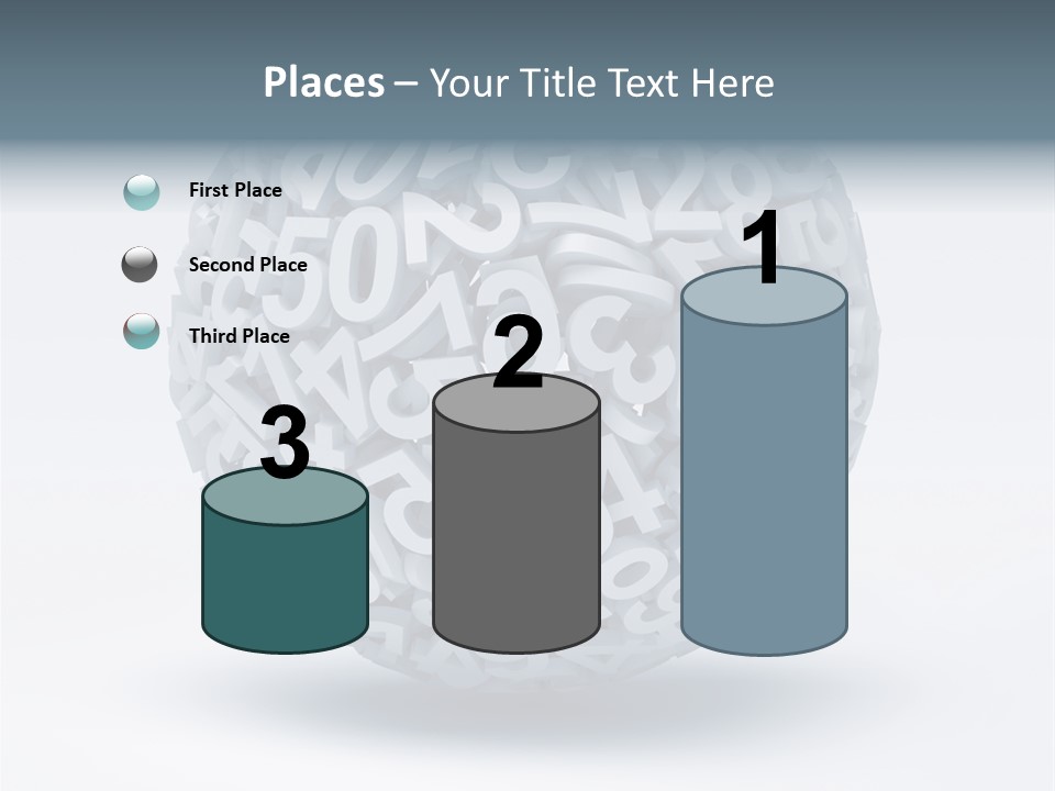 Abstract Pattern White PowerPoint Template