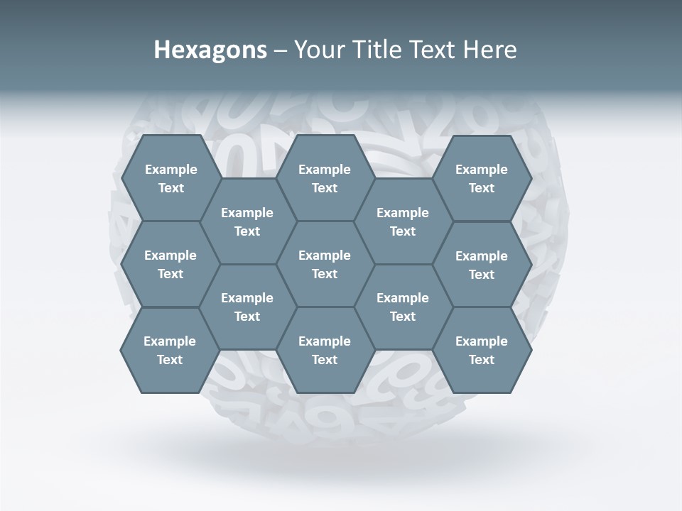 Abstract Pattern White PowerPoint Template