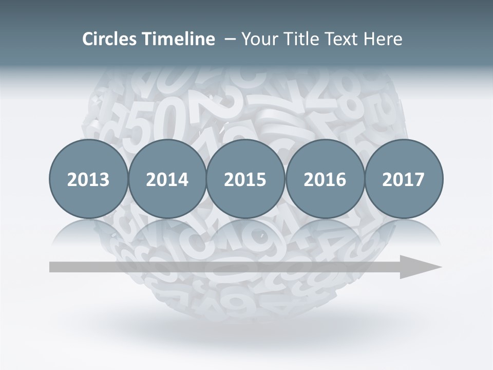 Abstract Pattern White PowerPoint Template