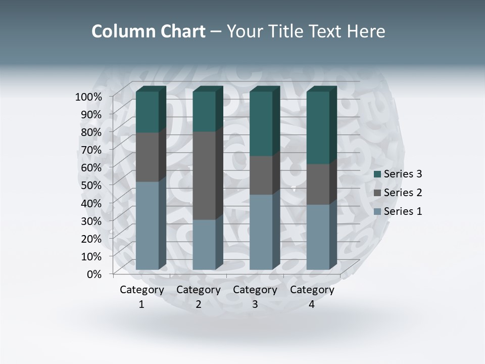 Abstract Pattern White PowerPoint Template