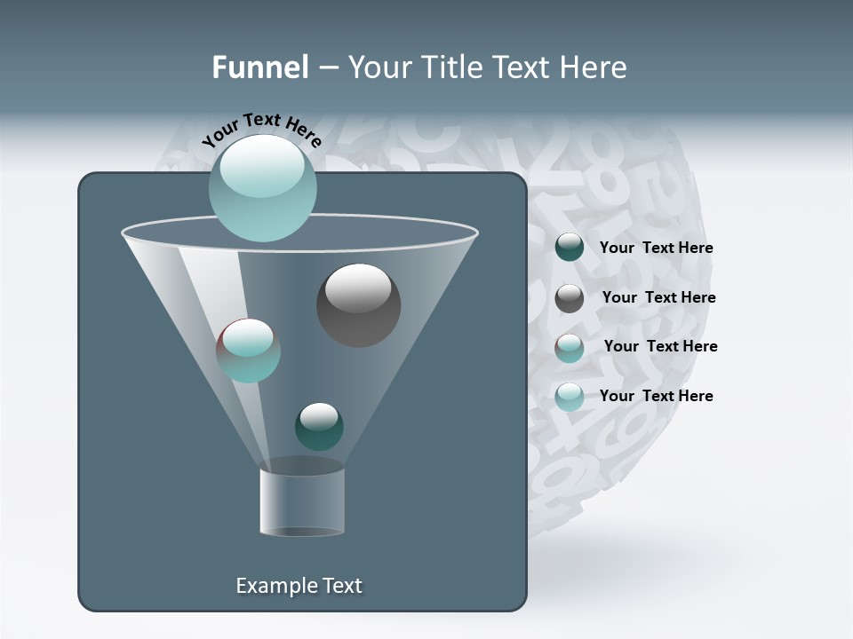 Abstract Pattern White PowerPoint Template