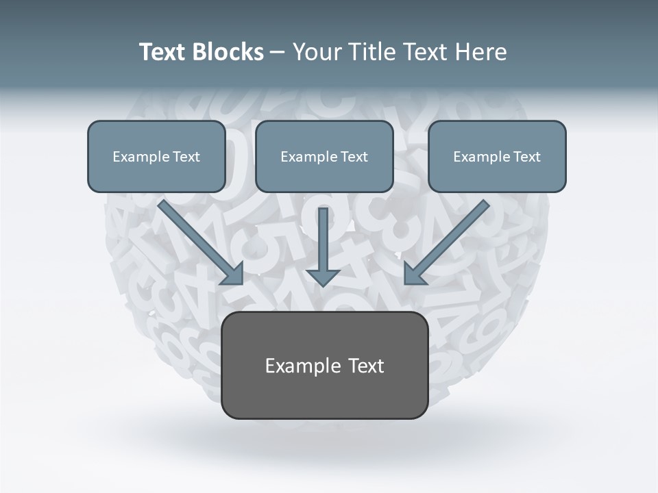 Abstract Pattern White PowerPoint Template