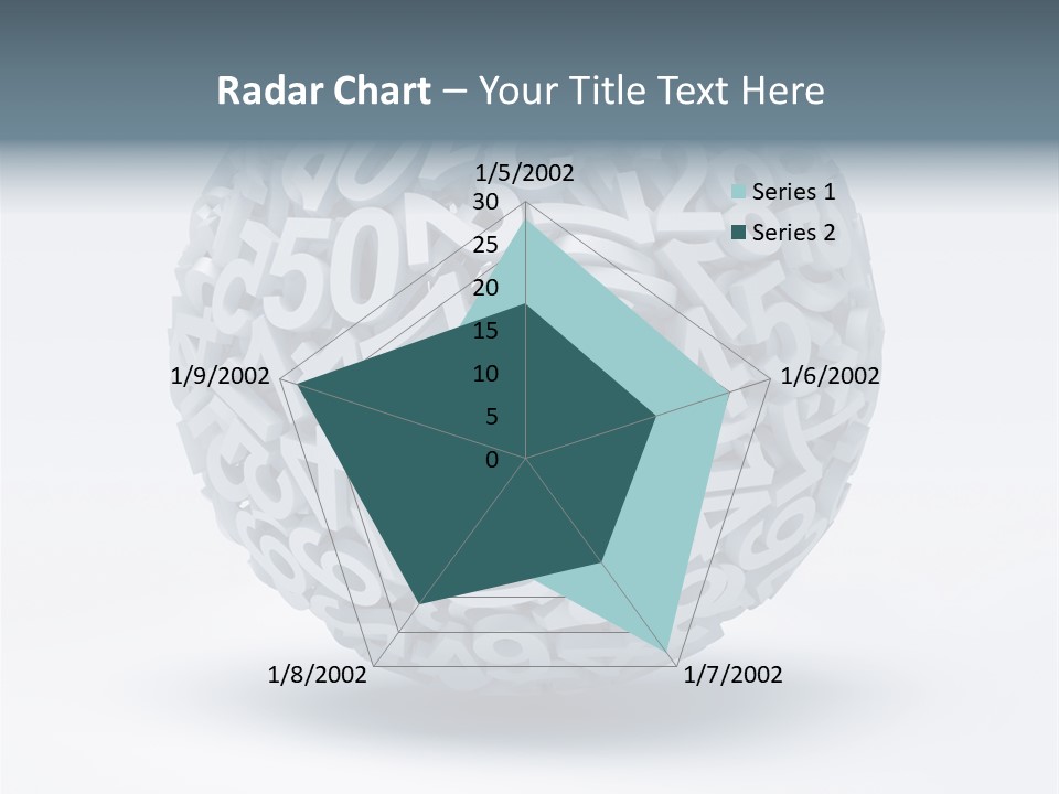 Abstract Pattern White PowerPoint Template