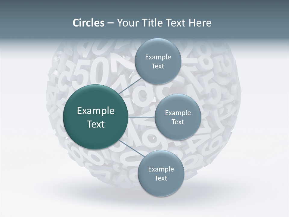 Abstract Pattern White PowerPoint Template