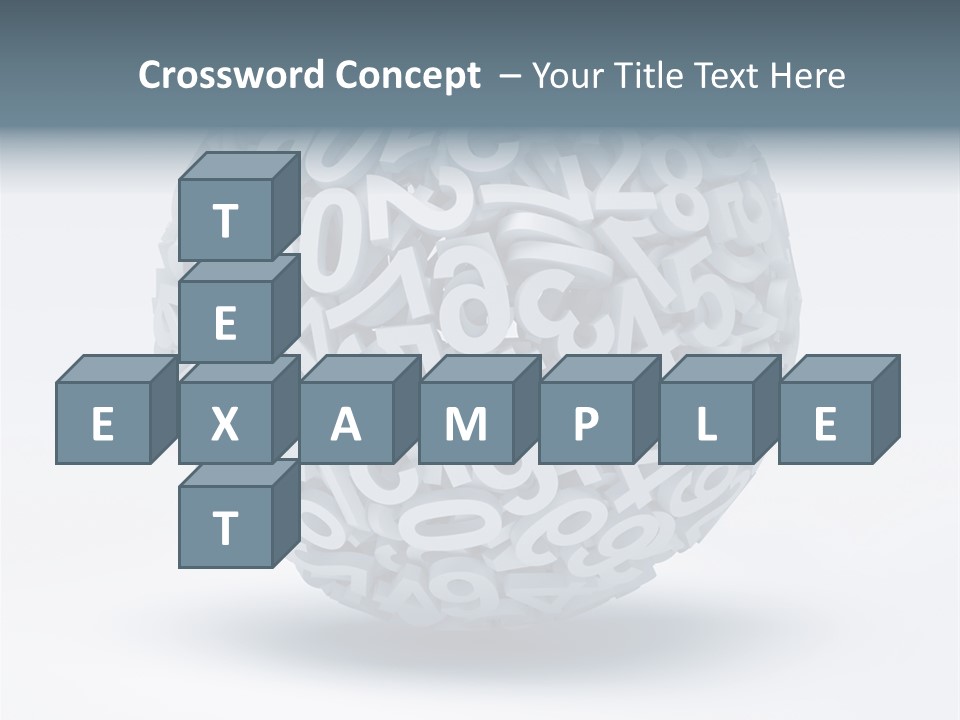 Abstract Pattern White PowerPoint Template