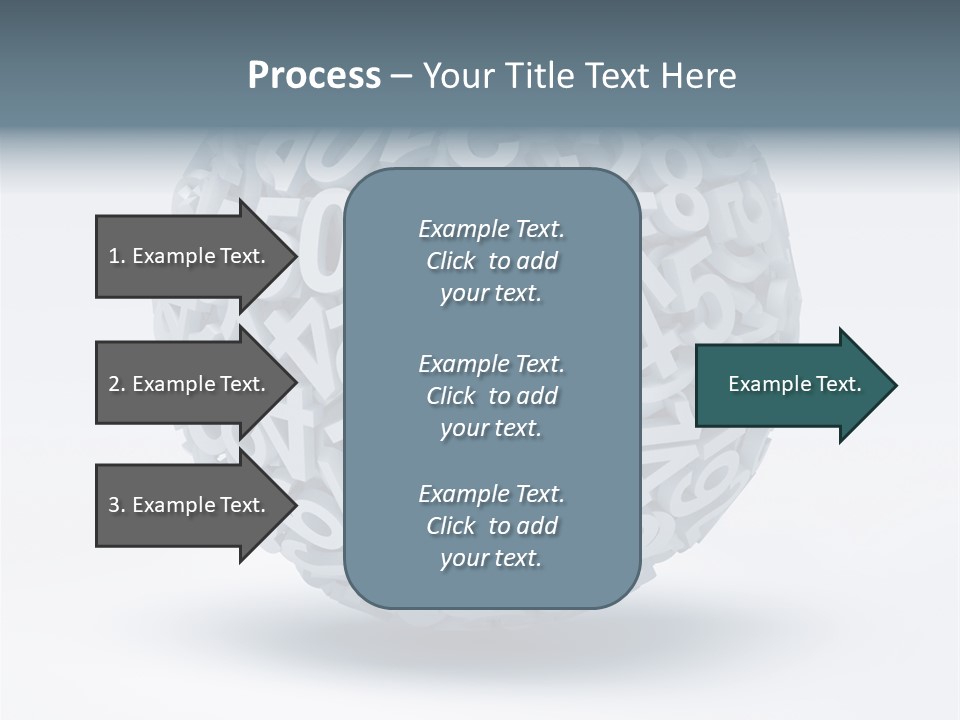 Abstract Pattern White PowerPoint Template