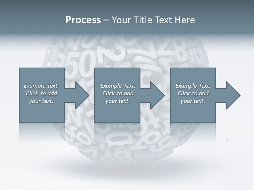 Abstract Pattern White PowerPoint Template