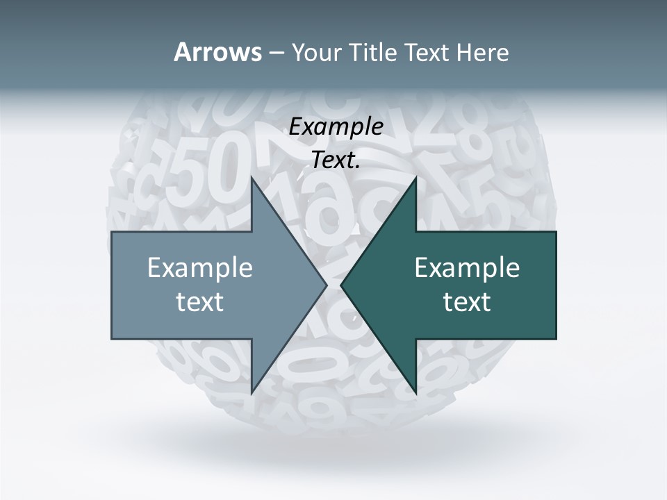 Abstract Pattern White PowerPoint Template