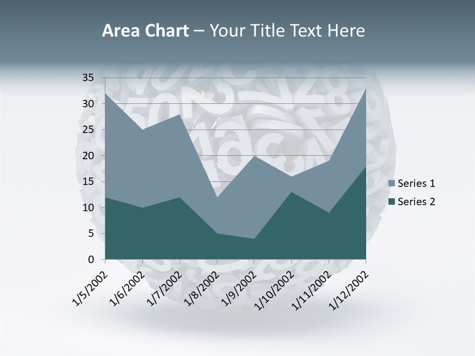 Abstract Pattern White PowerPoint Template