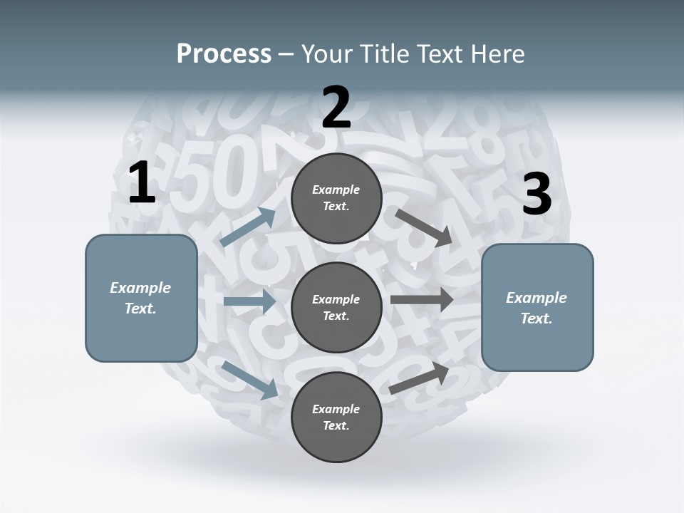 Abstract Pattern White PowerPoint Template