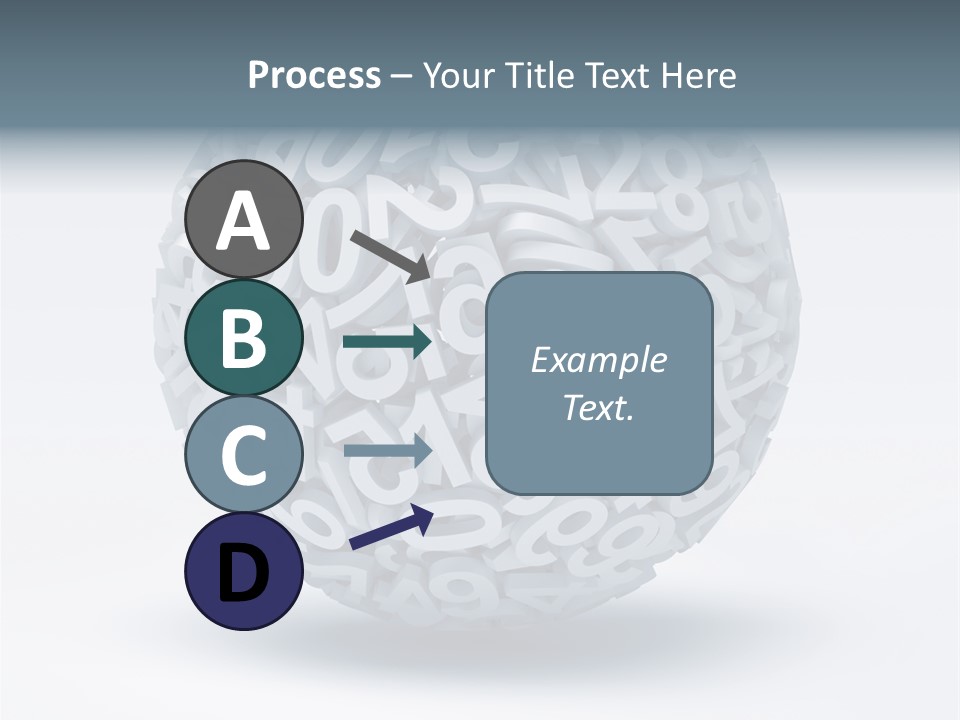 Abstract Pattern White PowerPoint Template