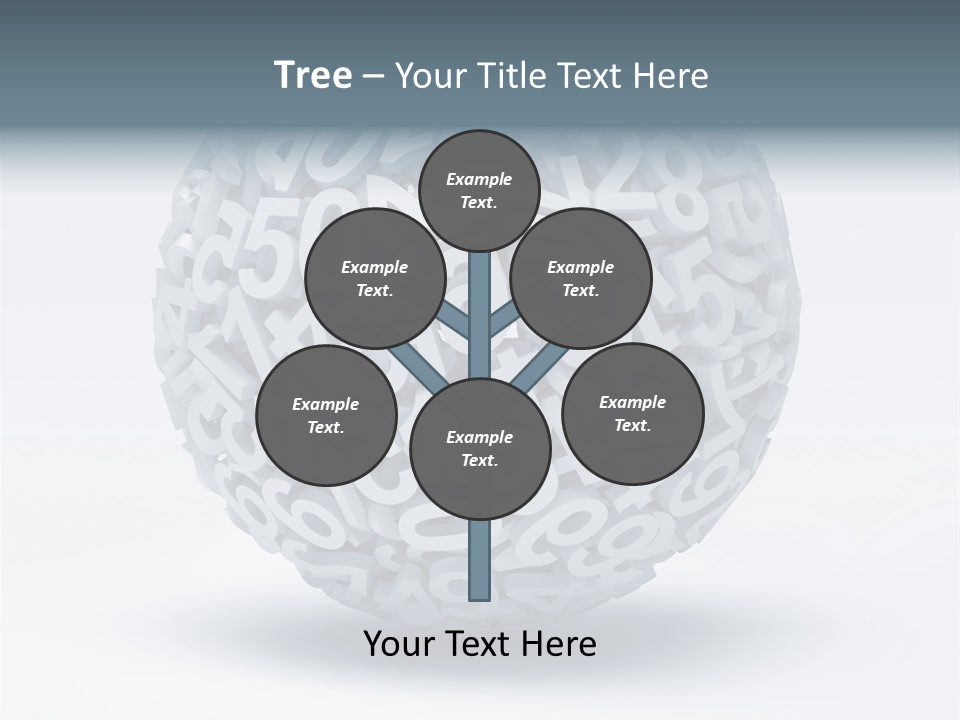 Abstract Pattern White PowerPoint Template