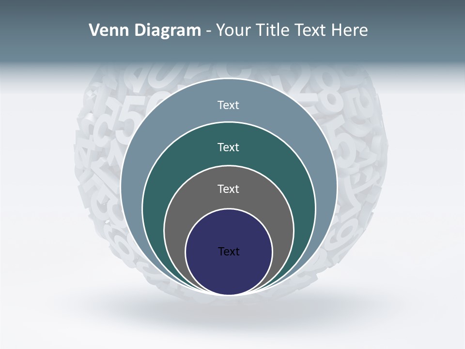 Abstract Pattern White PowerPoint Template
