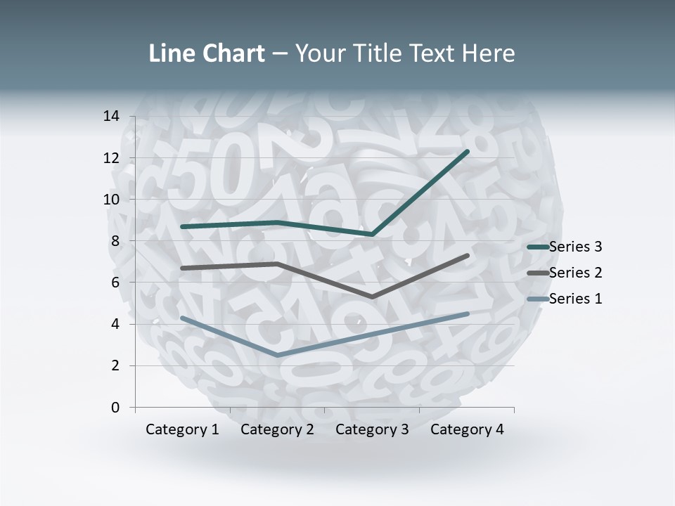Abstract Pattern White PowerPoint Template