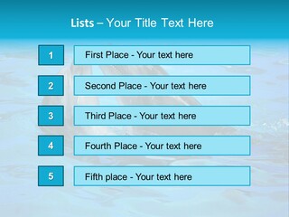 Happy Dolphin Flipper PowerPoint Template