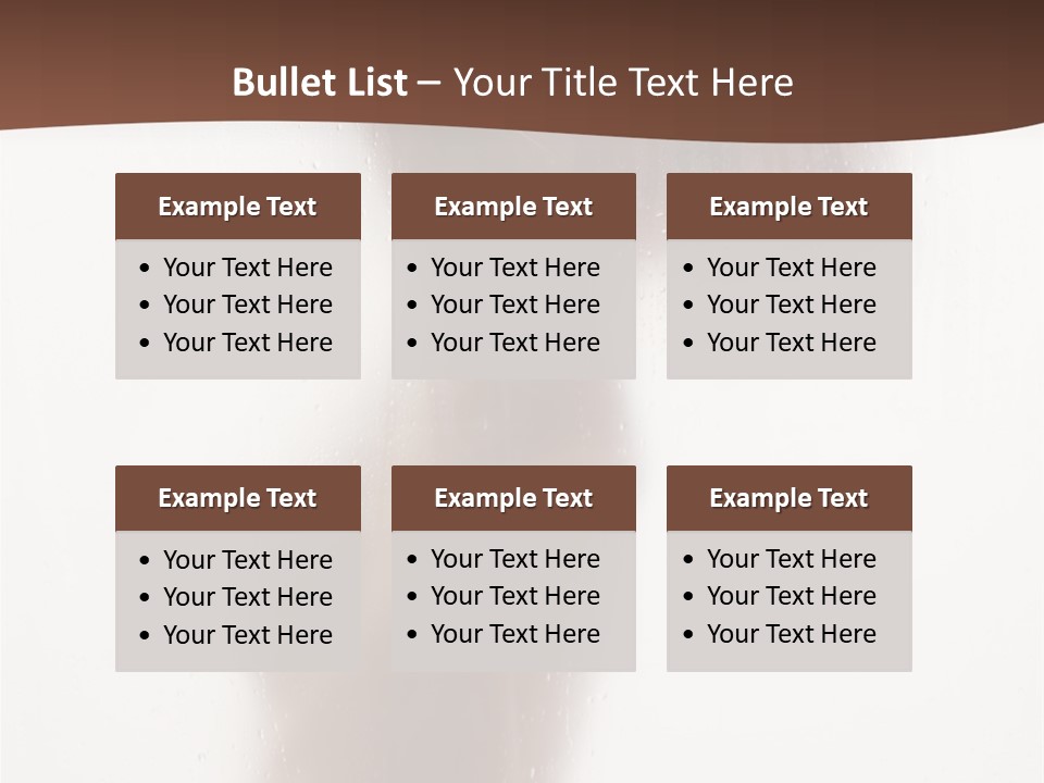 Naked Glass Care PowerPoint Template