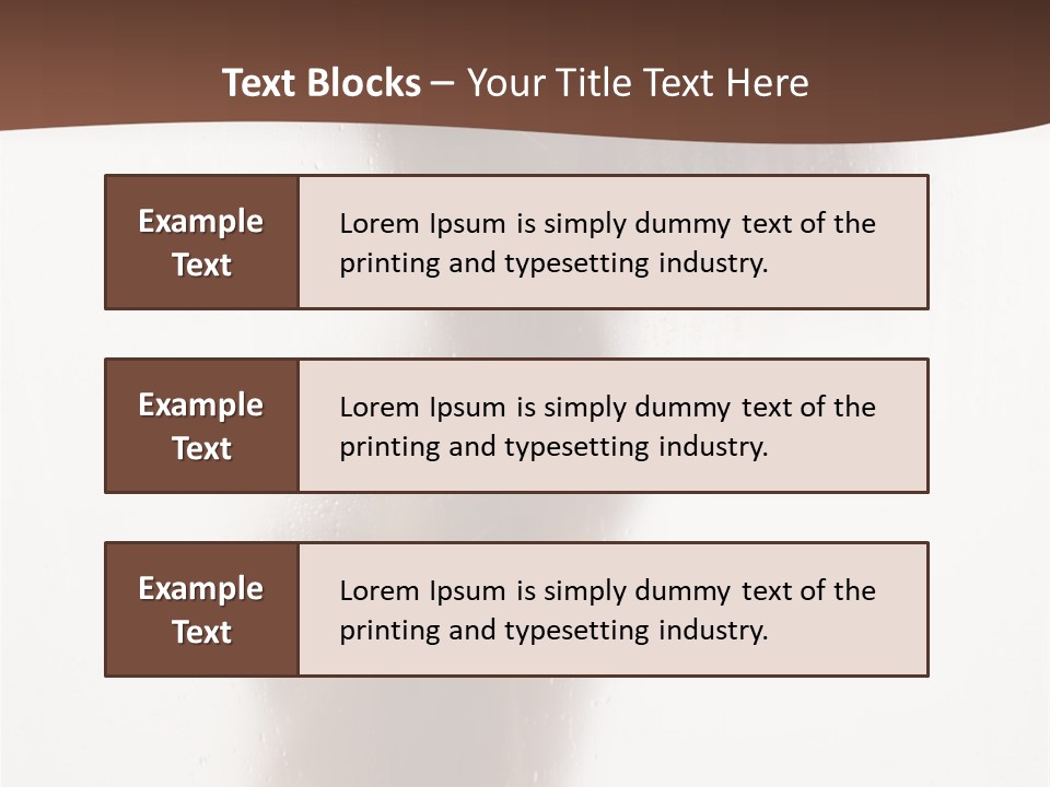 Naked Glass Care PowerPoint Template