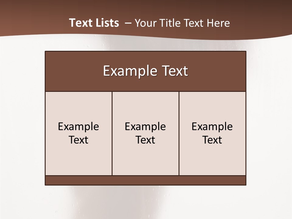 Naked Glass Care PowerPoint Template