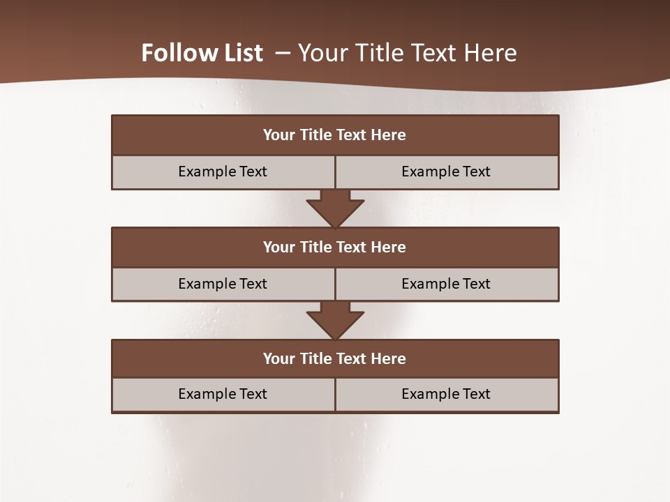 Naked Glass Care PowerPoint Template