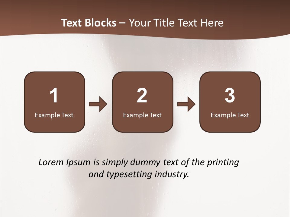 Naked Glass Care PowerPoint Template