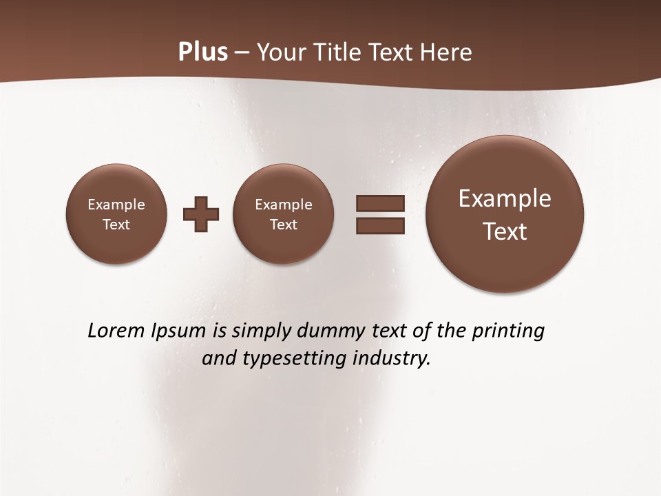 Naked Glass Care PowerPoint Template