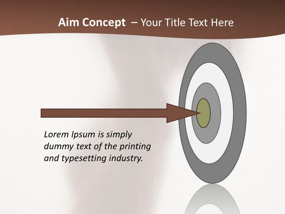 Naked Glass Care PowerPoint Template