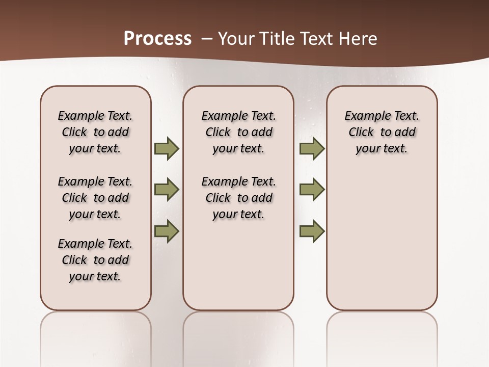 Naked Glass Care PowerPoint Template
