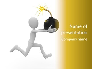 Tie Professional Clock PowerPoint Template