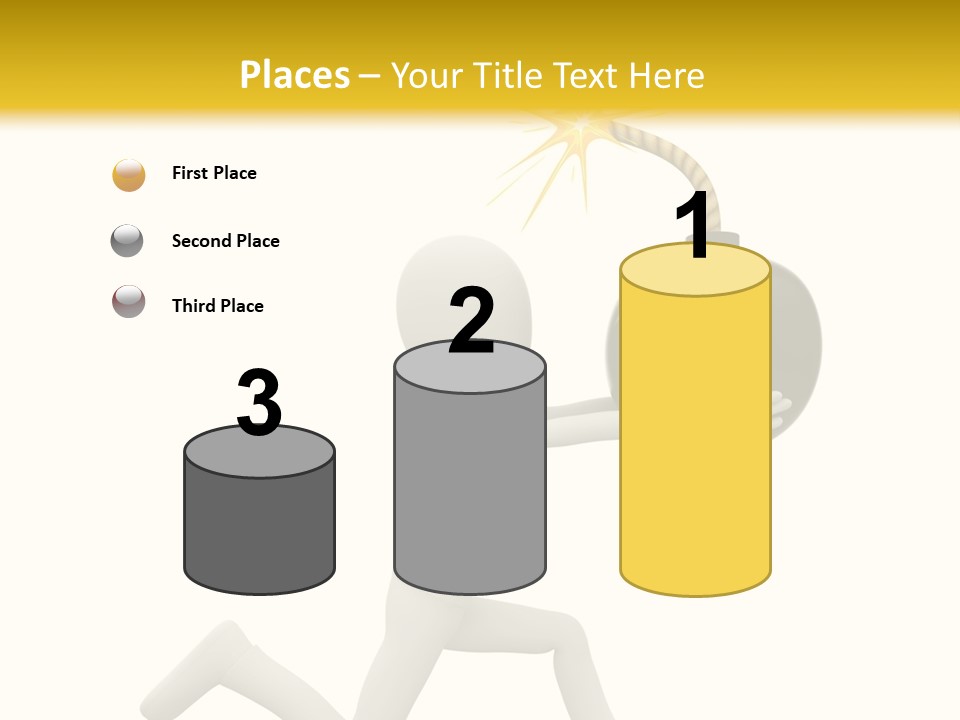 Tie Professional Clock PowerPoint Template