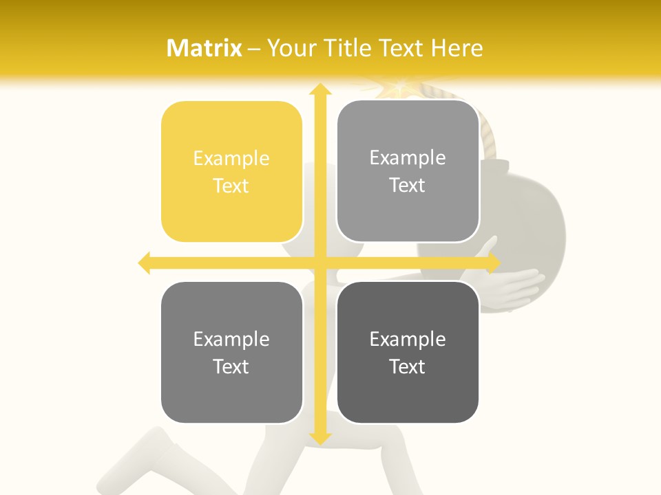 Tie Professional Clock PowerPoint Template