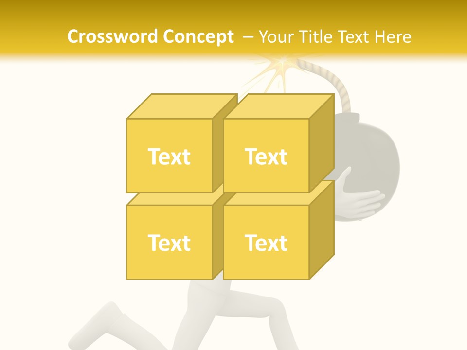 Tie Professional Clock PowerPoint Template