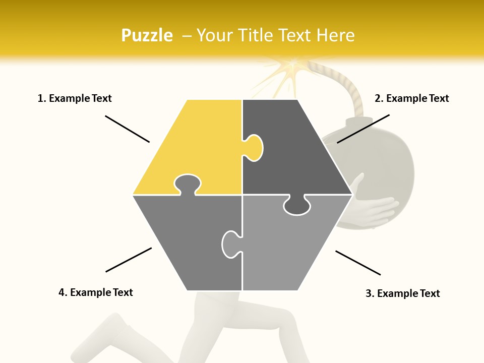 Tie Professional Clock PowerPoint Template