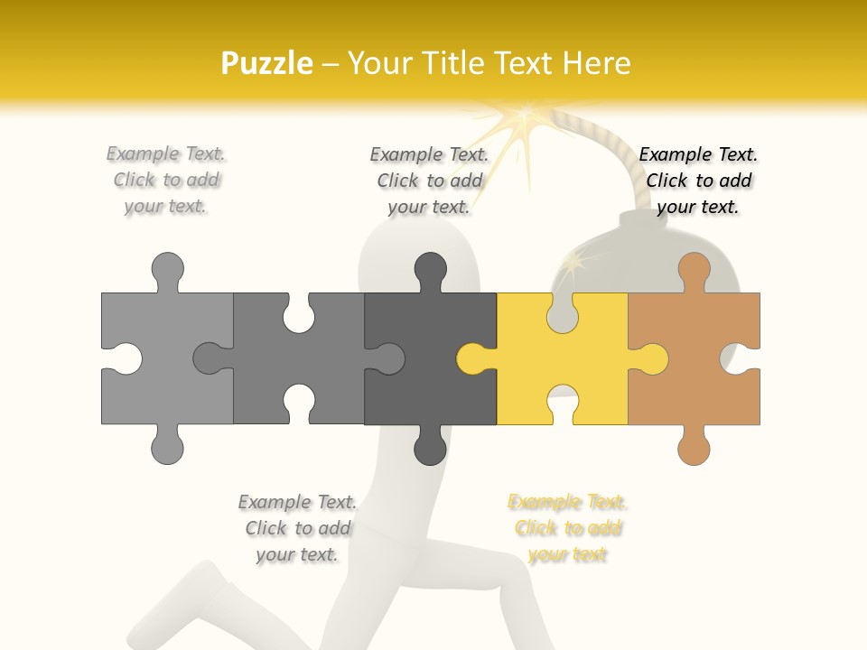 Tie Professional Clock PowerPoint Template