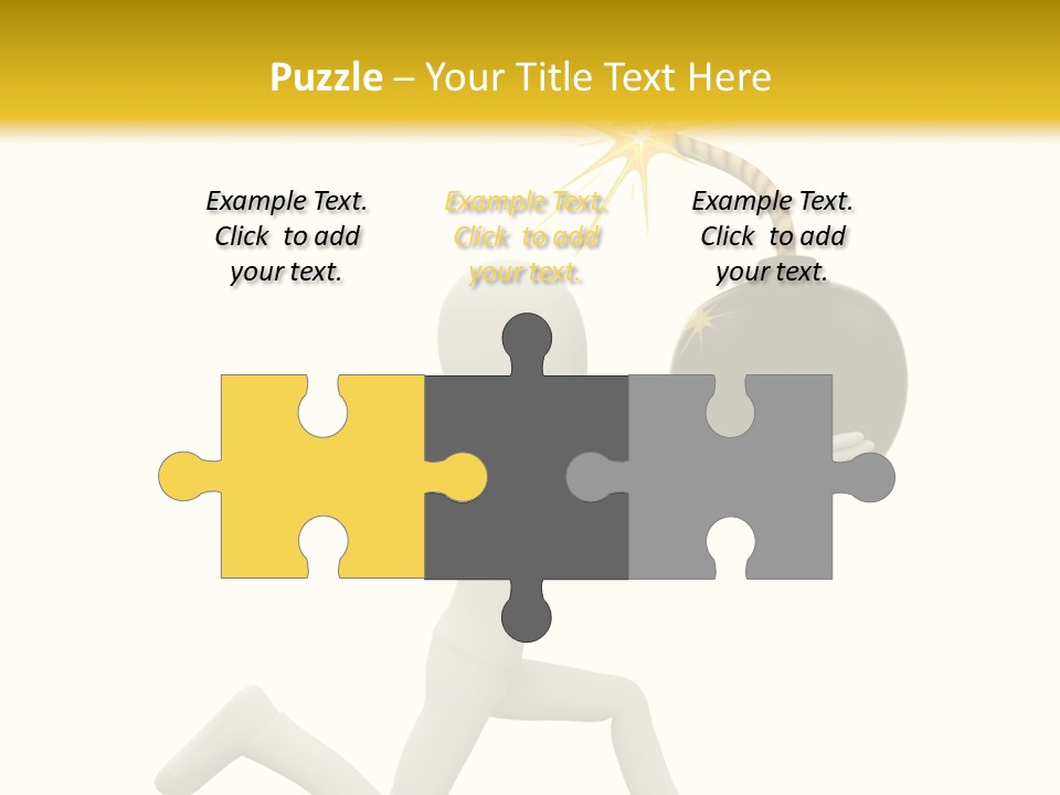 Tie Professional Clock PowerPoint Template