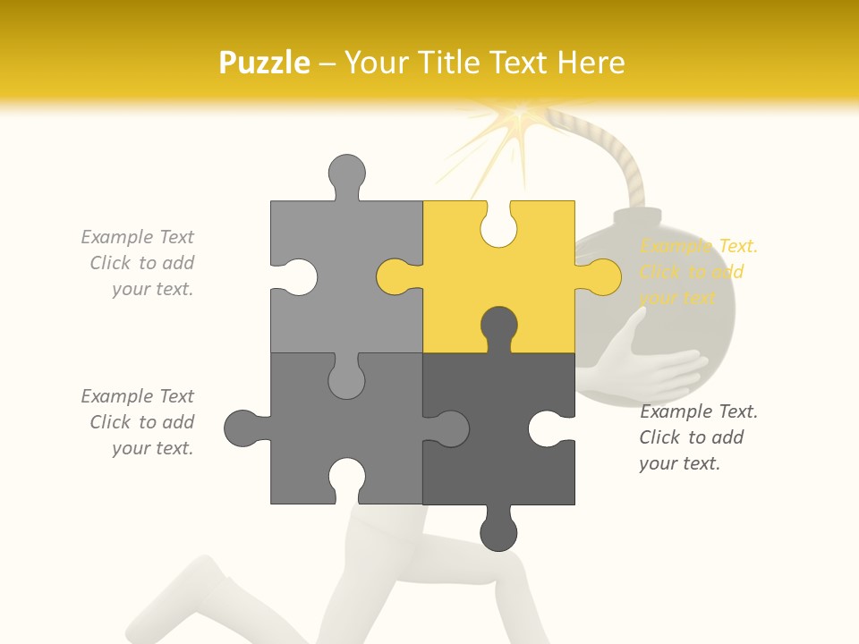 Tie Professional Clock PowerPoint Template