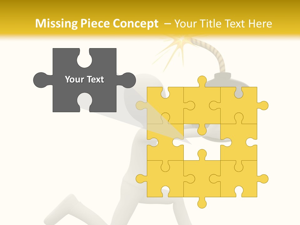 Tie Professional Clock PowerPoint Template