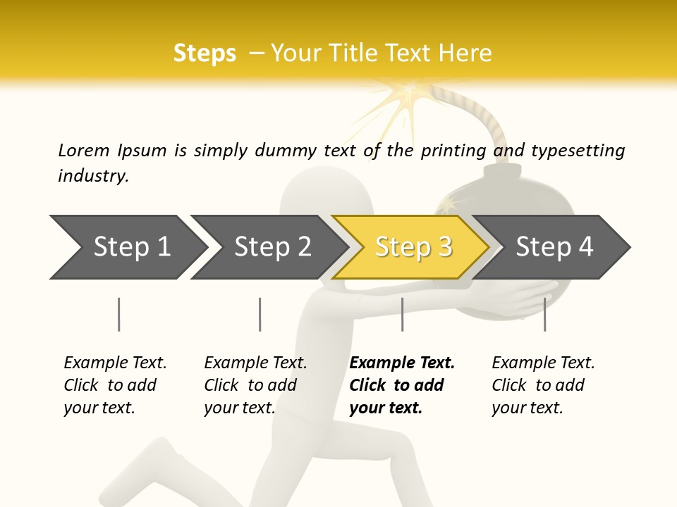 Tie Professional Clock PowerPoint Template