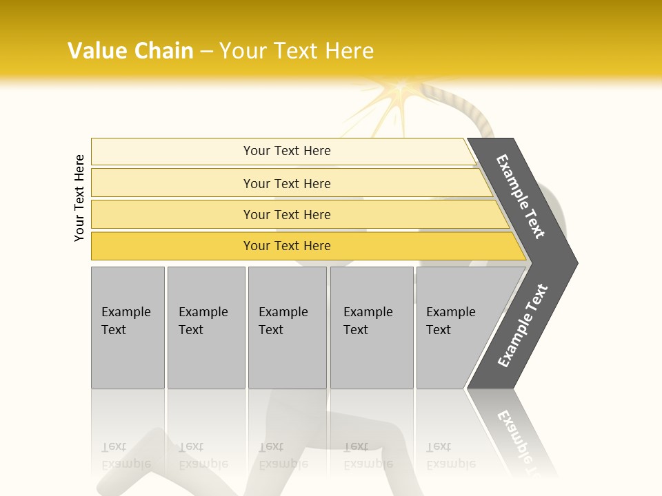 Tie Professional Clock PowerPoint Template