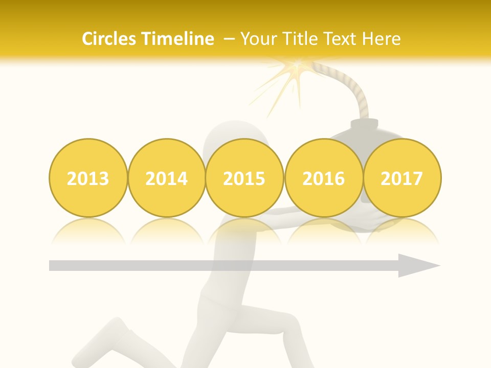 Tie Professional Clock PowerPoint Template