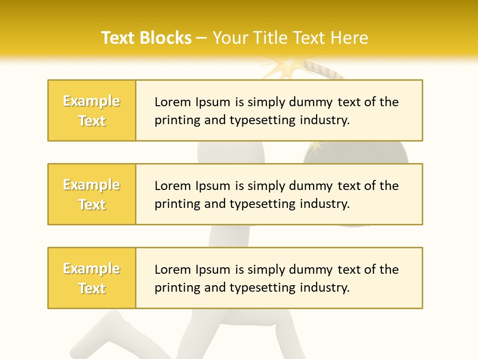 Tie Professional Clock PowerPoint Template