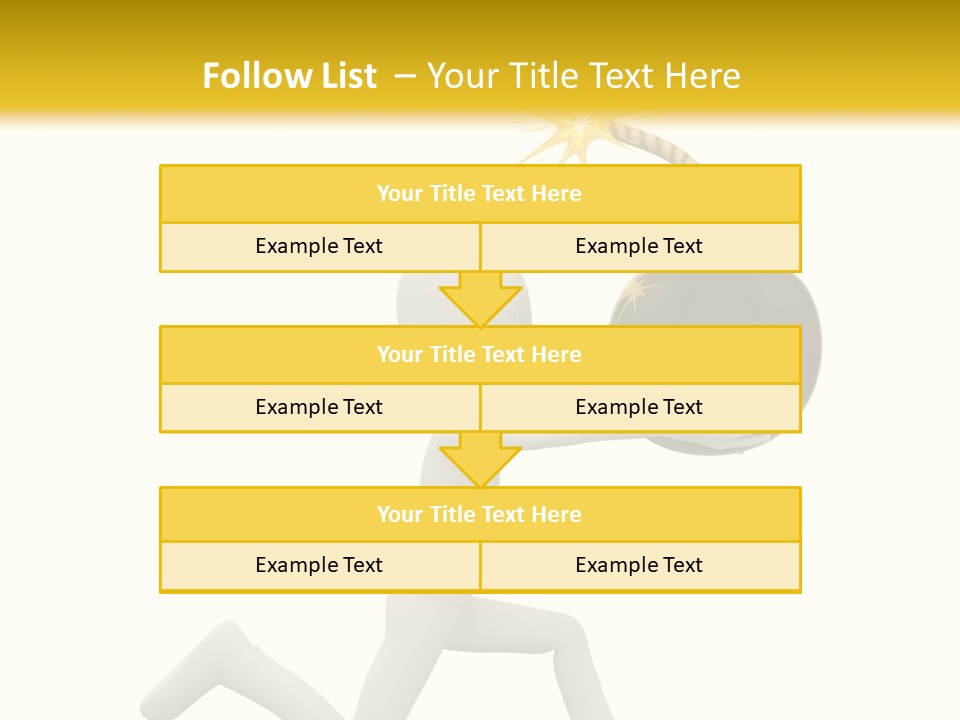 Tie Professional Clock PowerPoint Template